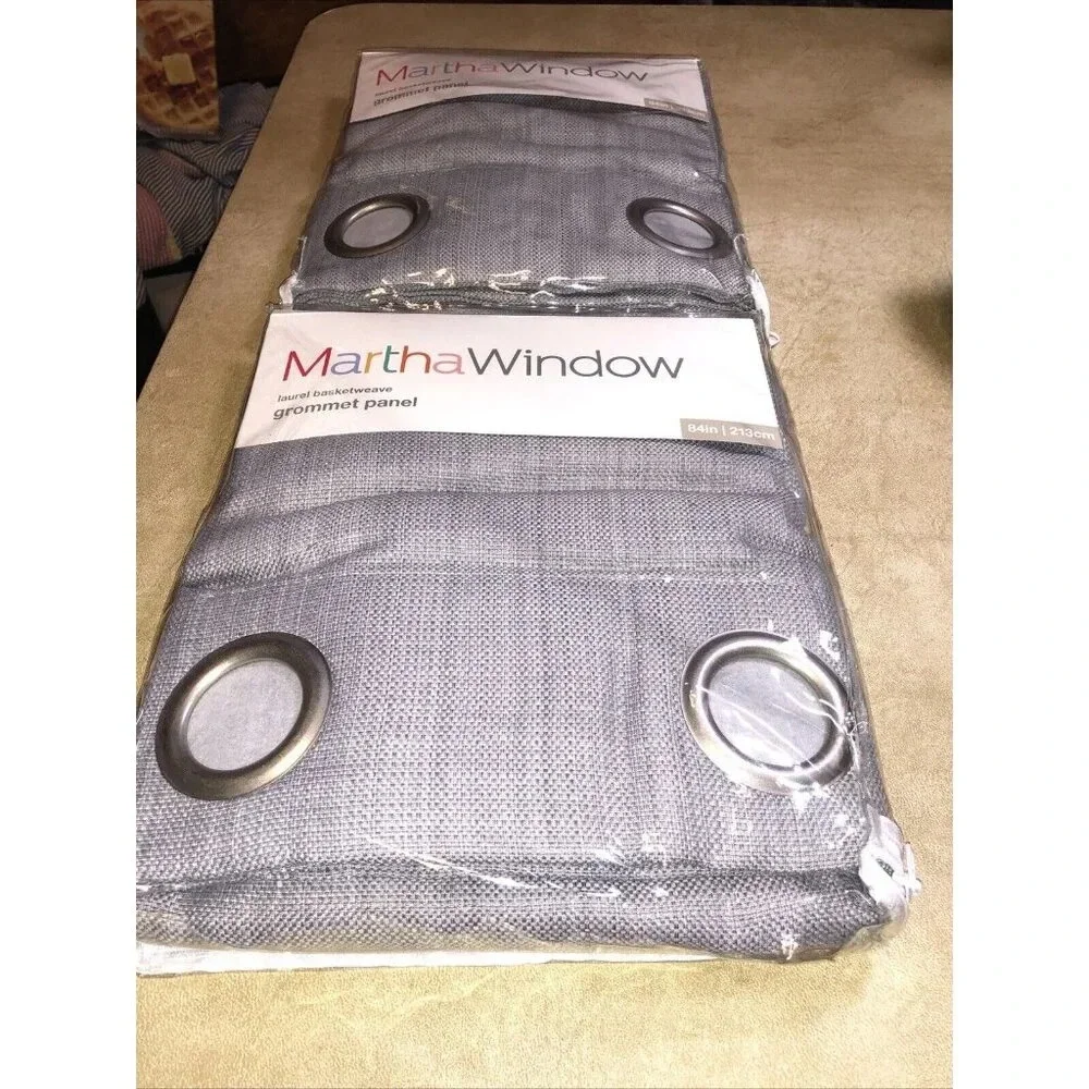 Pair MARTHA WINDOW Grommet‎ Panel 50” X 84